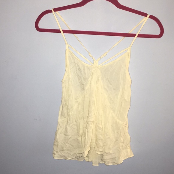 Cropped off white tank top - Picture 2 of 3
